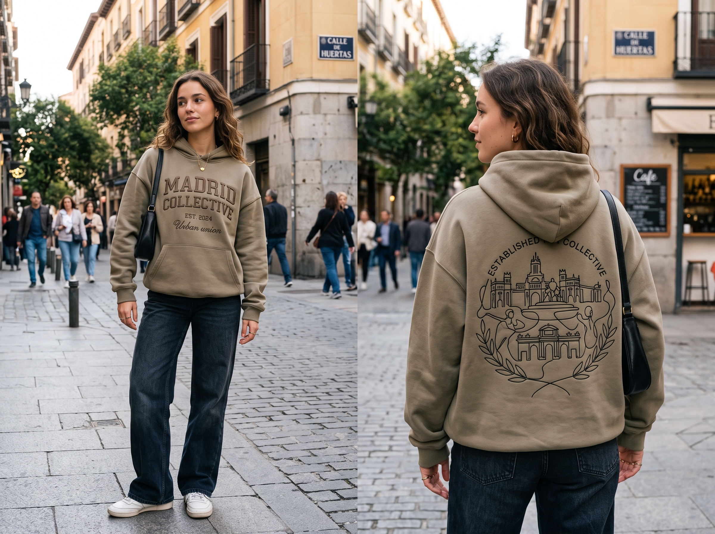 Una sudadera diseñada para llevar en clase, en el campus, en viajes universitarios o en el día a día con tu grupo. Personalízala con nombre, logo, carrera, promoción o diseño propio y crea una prenda cómoda, actual y con identidad.